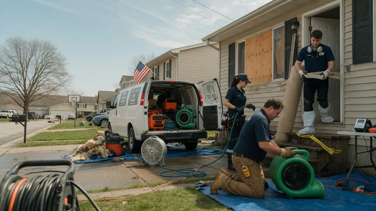 Water Damage Restoration in Ottawa, IL near me